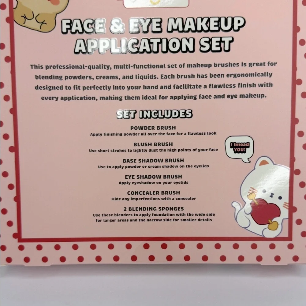 B2G1 Free! mimicoco Face & Eye Makeup Brush and Sponge Set